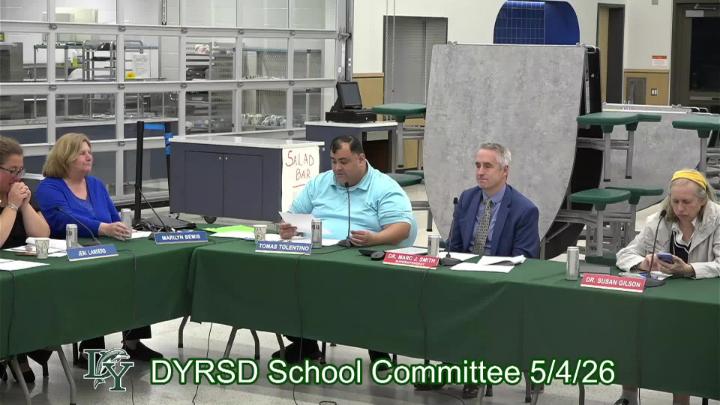 Thumbnail image for School Committee Meeting - May 4, 2026
