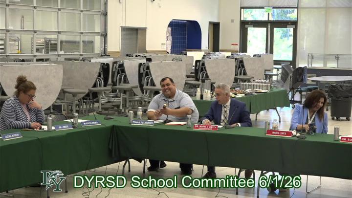 Thumbnail image for School Committee Meeting - June 1, 2026