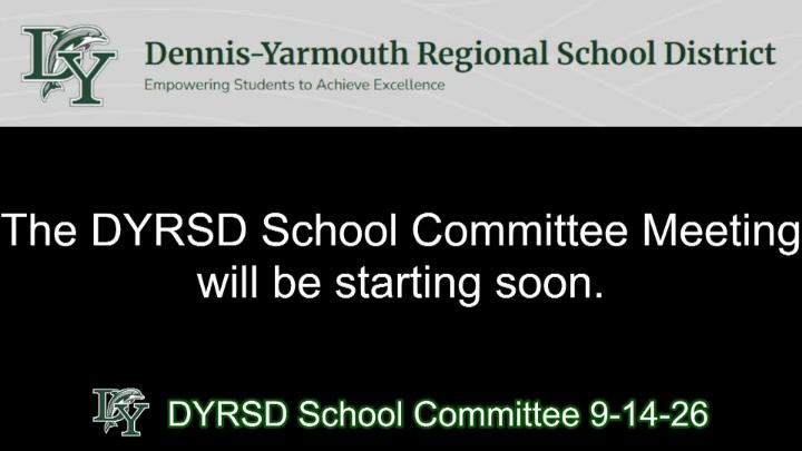 Thumbnail image for School Committee Meeting - September 14, 2026