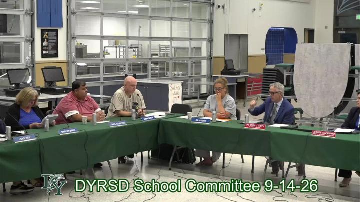 Thumbnail image for School Committee Meeting - September 14, 2026